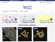 Tablet Screenshot of beautiful-stones.fr